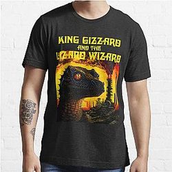003 The Most Popular Of King Gizzard  The Lizard Wizard Essential T-Shirt