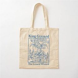 King Gizzard And The Lizard Wizard Cotton Tote Bag