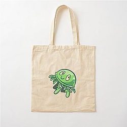 Kinetic Pet Jade Jellyfish autocollants aimants Cotton Tote Bag