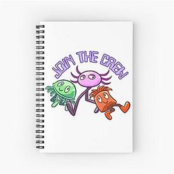 Kinitopet Kinito Pet axolotl T-shirt tasse magnétique sac portable