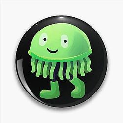 Stickers Kinitopet Pet Jade Jellyfish Aimants