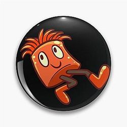 Kinitopet Aimants pour animaux de compagnie Autocollants Sam anémone Épingle