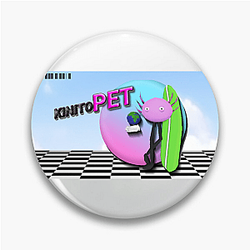 KinitoPET Your New Best Friend Style Kinito P E T Pins