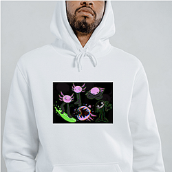 KinitoPET Digital Nightmare Fashion Kinito P E T Hoodies