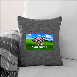 KinitoPET Breaking the Fourth Wall Look Kinito P E T Pillows Cover