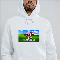 KinitoPET Breaking the Fourth Wall Look Kinito P E T Hoodies