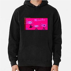 KinitoPET Unsettling Companion Vibe Kinito P E T Hoodies