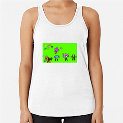 KinitoPET Glitch in the System Graphic Kinito P E T Tank Tops