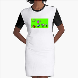 KinitoPET Glitch in the System Graphic Kinito P E T Dresses