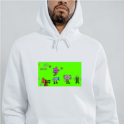 KinitoPET Glitch in the System Graphic Kinito P E T Hoodies