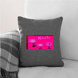 KinitoPET Unsettling Companion Vibe Kinito P E T Pillows Cover