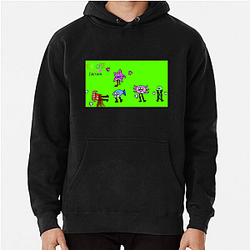 KinitoPET Glitch in the System Graphic Kinito P E T Hoodies