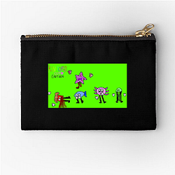 KinitoPET Glitch in the System Graphic Kinito P E T Zipper Pouches