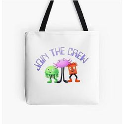 Kinitopet Kinito Pet axolotl Jade Sam stickers magneet t-shirt mok tas All Over Print Tote Bag
