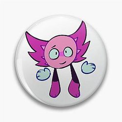 Kinito the axolotl from Kinitopet Pin