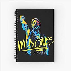 kentang kip moore wild ones 2019 Spiral Notebook