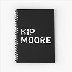 kip moore Spiral Notebook