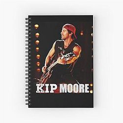 kip moore live tour 2019 2020 kentang Spiral Notebook
