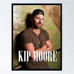 Kip Moore portrait Poster