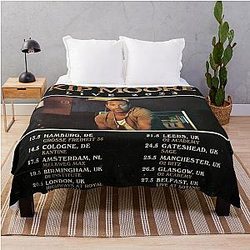 kip moore tour dates 2023 Throw Blanket