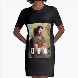 Kip Moore portrait Graphic T-Shirt Dress