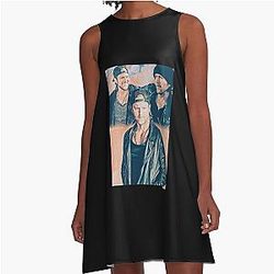 Kip Moore retro A-Line Dress