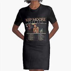kip moore tour dates 2023 Graphic T-Shirt Dress