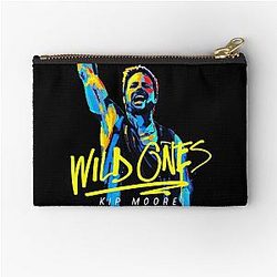 kentang kip moore wild ones 2019 Zipper Pouch
