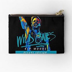 kip moore wild ones deluxe tour 2020 kentang Zipper Pouch