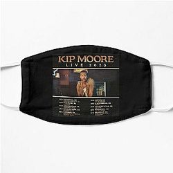 kip moore tour dates 2023 Flat Mask