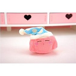 12cm Sleep Kirby Plush Keychain