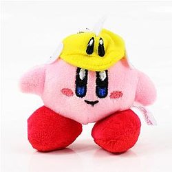 6-7cm Pink with Hat Kirby Plush Doll
