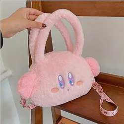 Kirby Anime Japanese Pink Doll Girl Handbag