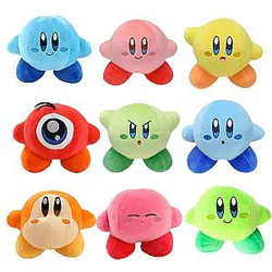 14cm Star Kirby Stuffed Toys Multiple Colors Plush