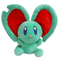 28-30CM Teal Kirby Friend Elfilin Anime The Forgotten Land Plush