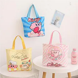 Kirby Cartoon Cute Hand Bag