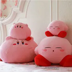 Kirby Cartoon Cute Plush Doll Stuffed Animal Pillows