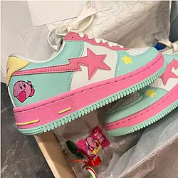 Star Kirby Anime Cartoon Casual Board Shoes