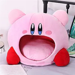 Kirby Big Mouth Pink Doll Funny Nap Pillow