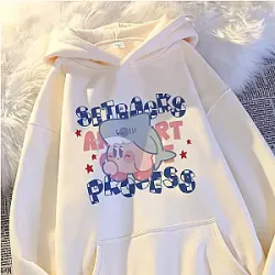 Kirby Cos Baby Shark Cartoon Sweater Hoodies