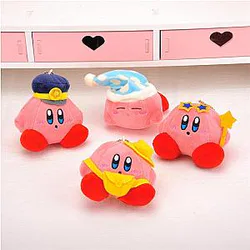 Star Kirby Pink Doll Cartoon Keychains