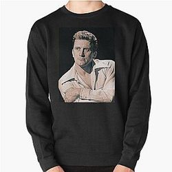 Kirk Douglas Art vintage painting Pullover Sweatshirt