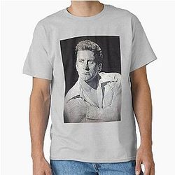 Kirk Douglas Art oil paint D80 Classic T-Shirt