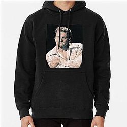 Kirk Douglas Art Vintage Painting Pullover Hoodie