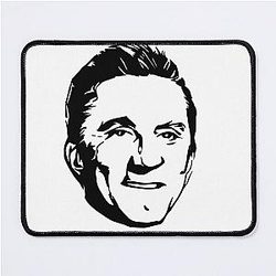 Kirk Douglas Stencil Artwork Mousepad