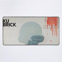 Paths of Glory, Stanley Kubrick minimal  movie poster starring Kirk Douglas 1957 anti-war WWI film
