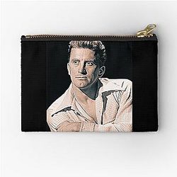 Kirk Douglas Art vintage painting D79 Zipper Pouch