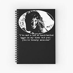 Kirk Douglas Ace In The Hole Film Noir Billy Wilder Dark Shirt Spiral Notebook