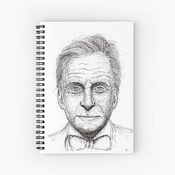 Michael Douglas Spiral Notebook