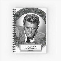 Kirk Douglas Classic Movie Spirit Signature Series Notebook